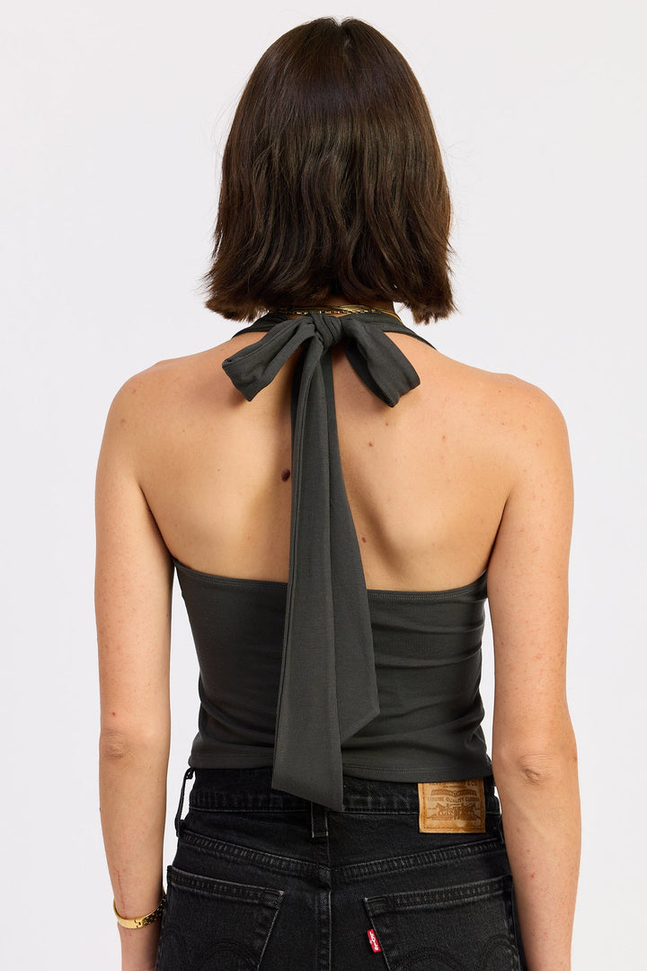 Charcoal Bryony Top