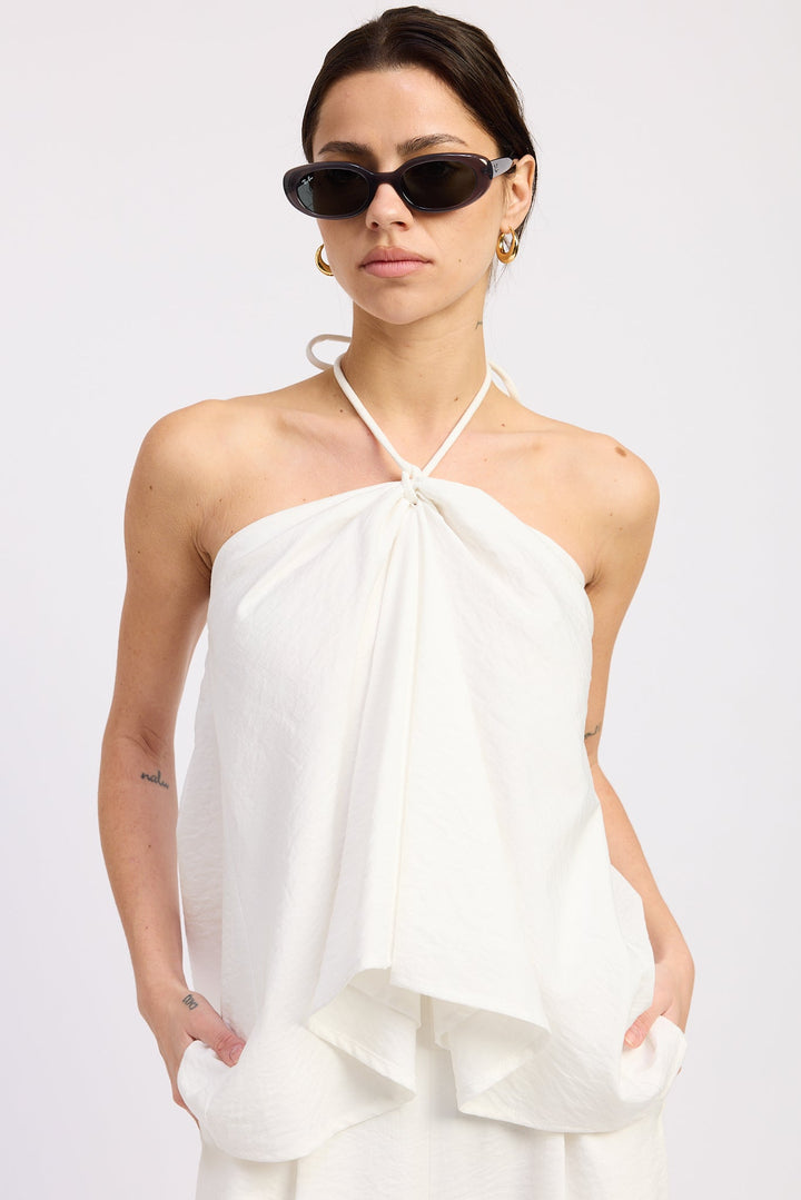 Off-White Nora Halter Top