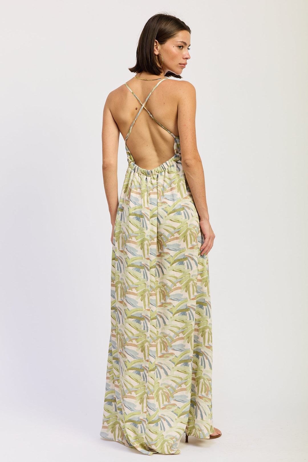 Green Multi Ivara Maxi Dress