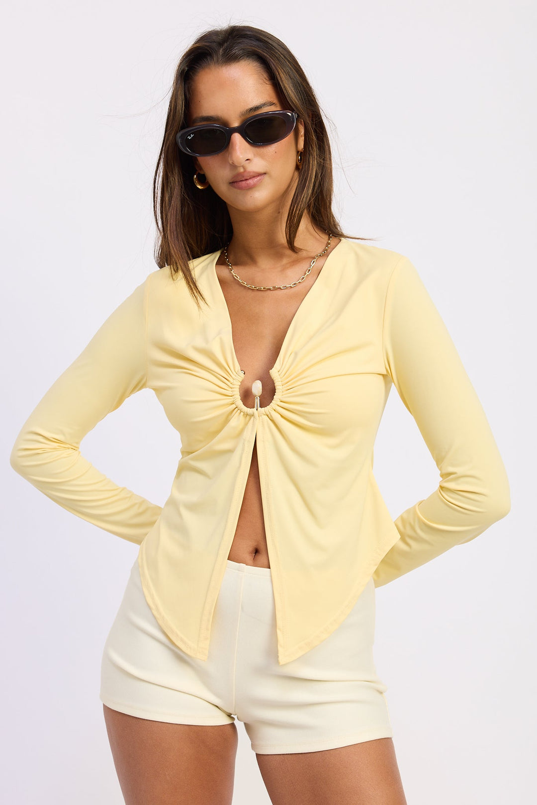 Buttermilk Guinevere Top