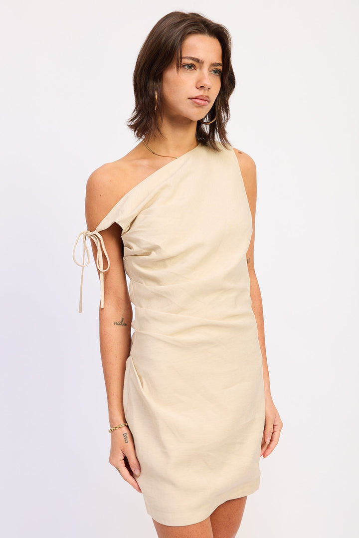 Oat Riven Mini Dress