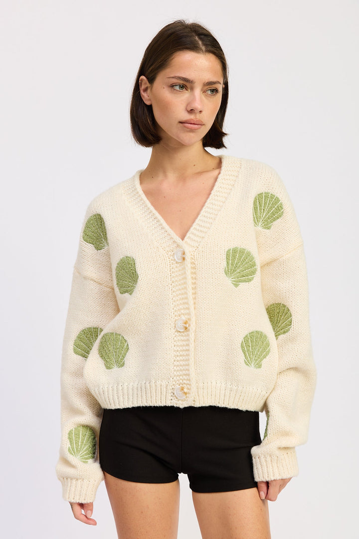 Ivory Olive Sierra Cardigan