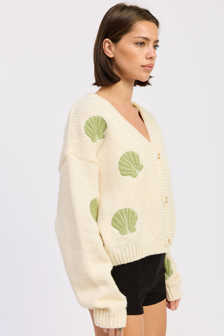 Ivory Olive Sierra Cardigan