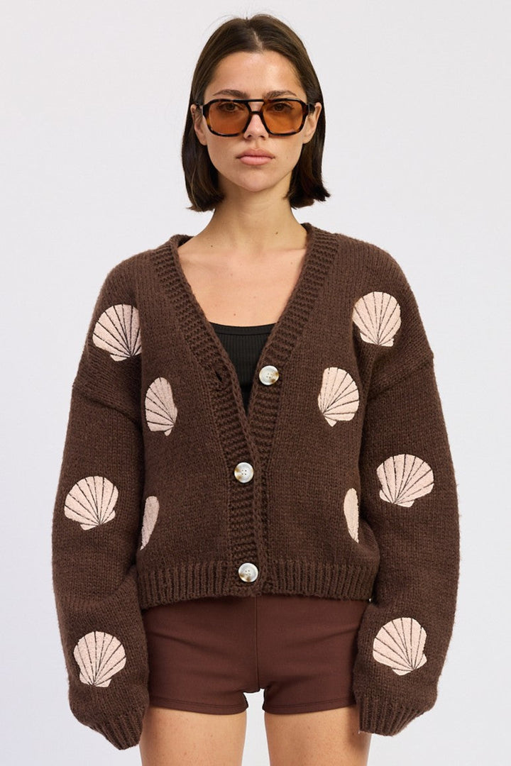 Mocha Pink Sierra Cardigan