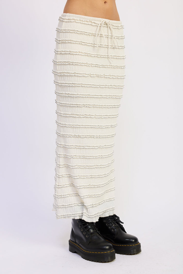 Ivory Azmira Maxi Skirt