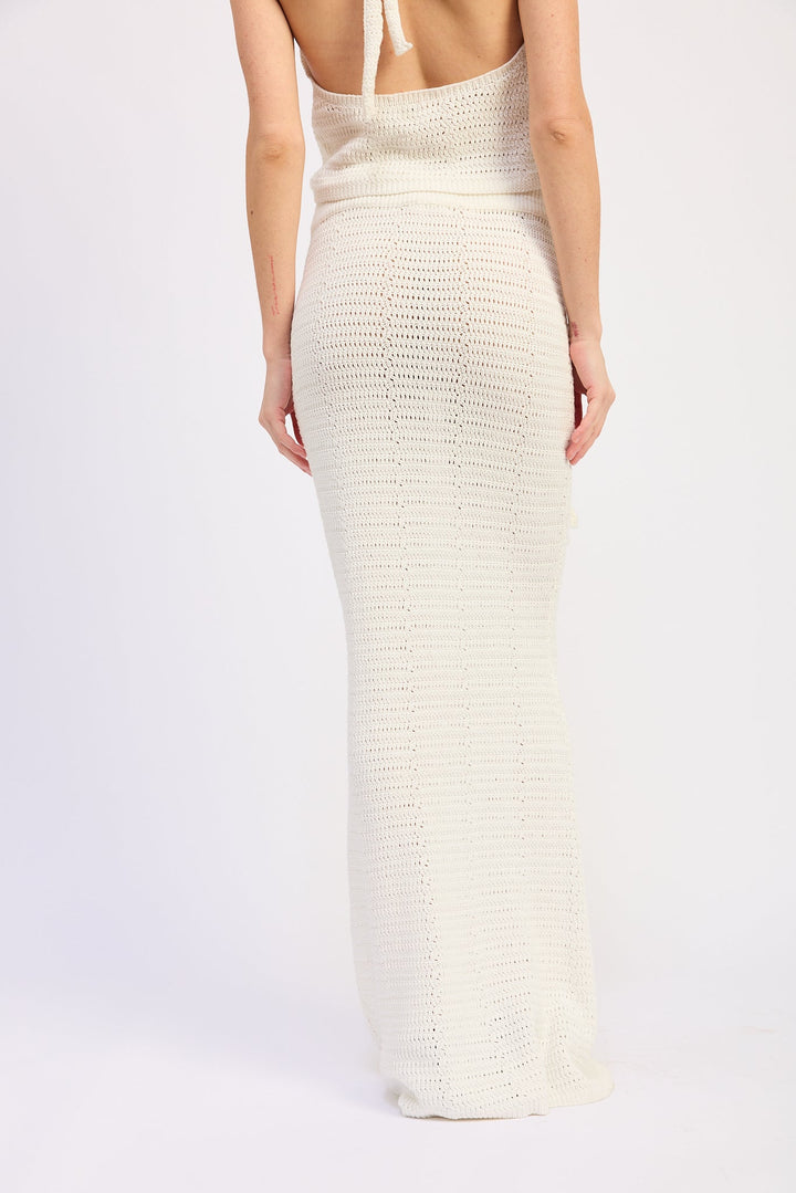 Ivory Isolde Maxi Skirt