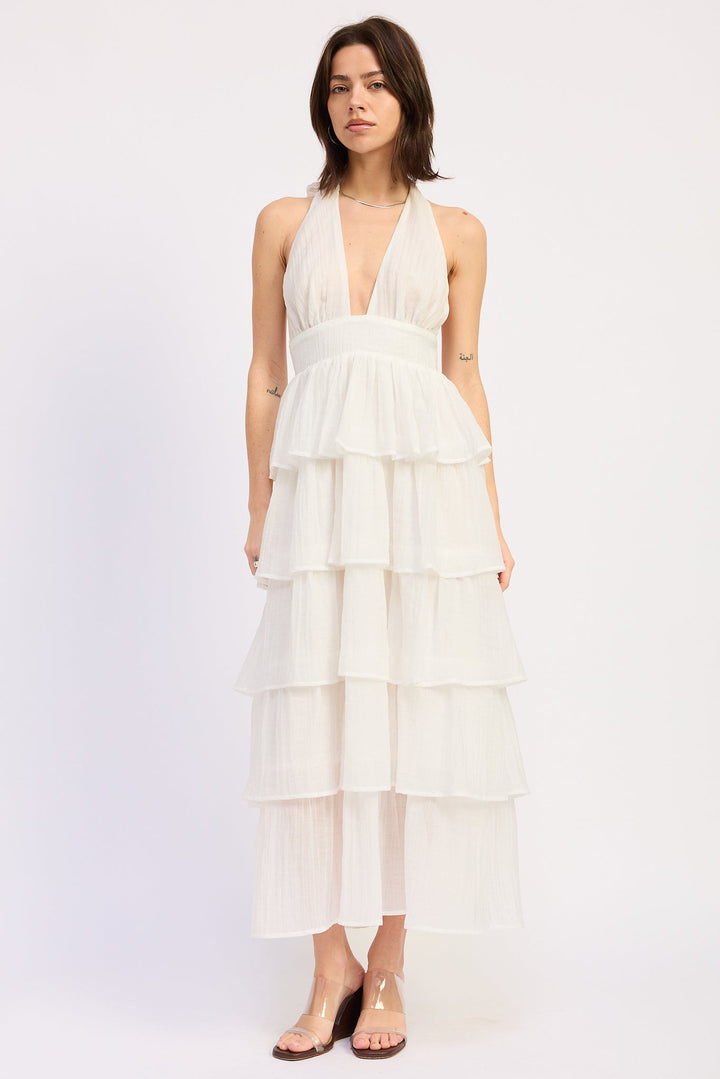 Off-White Yvonne Midi Dress