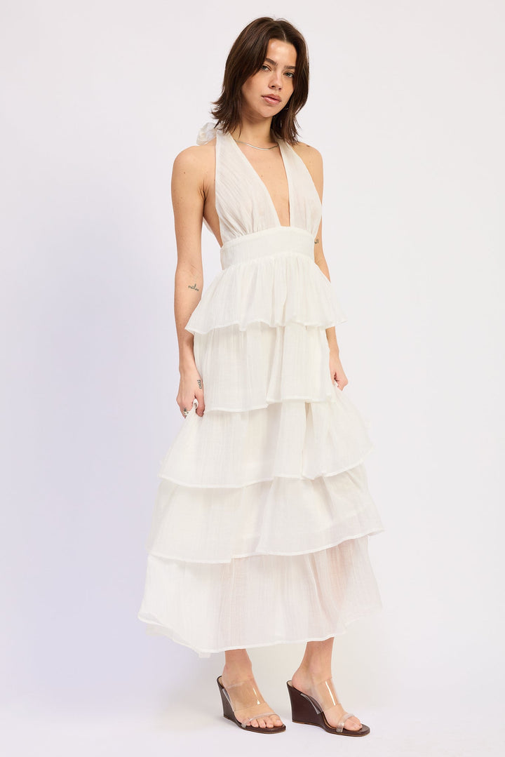 Off-White Yvonne Midi Dress