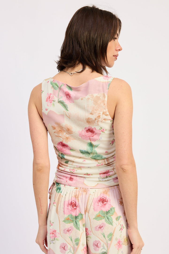 Ivory Rose Pink Julie Fitted Top