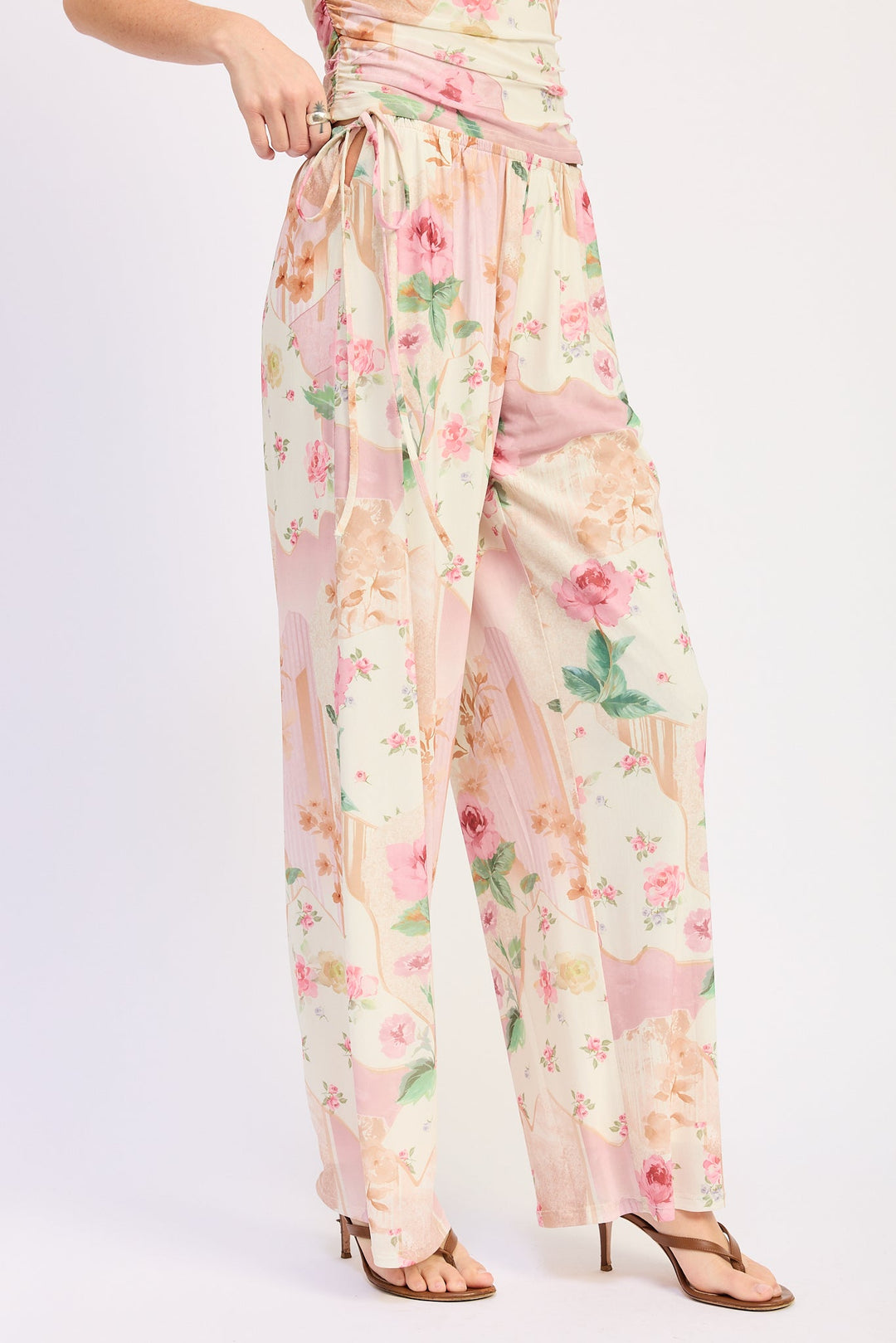 Ivory Rose Pink Julie Pants