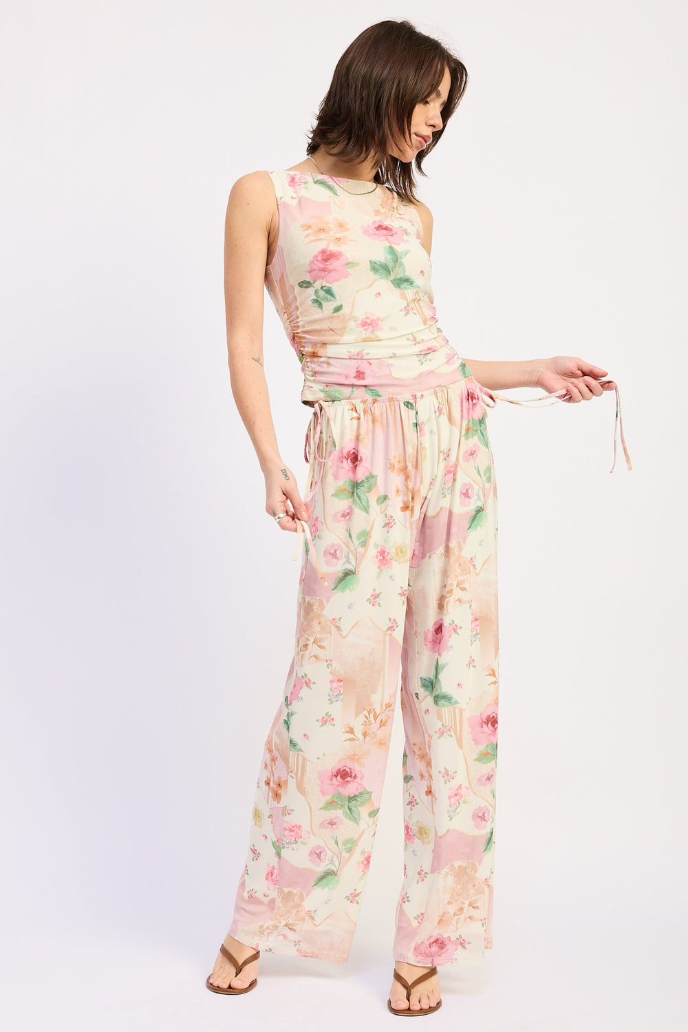 Ivory Rose Pink Julie Pants