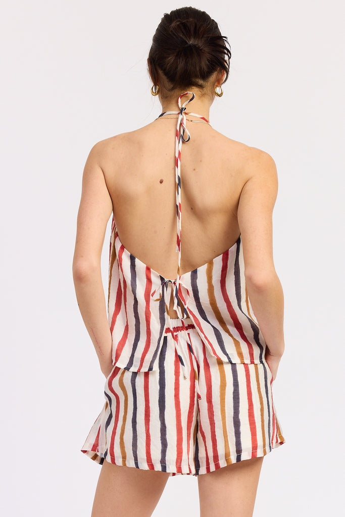 L Vale Tie Top