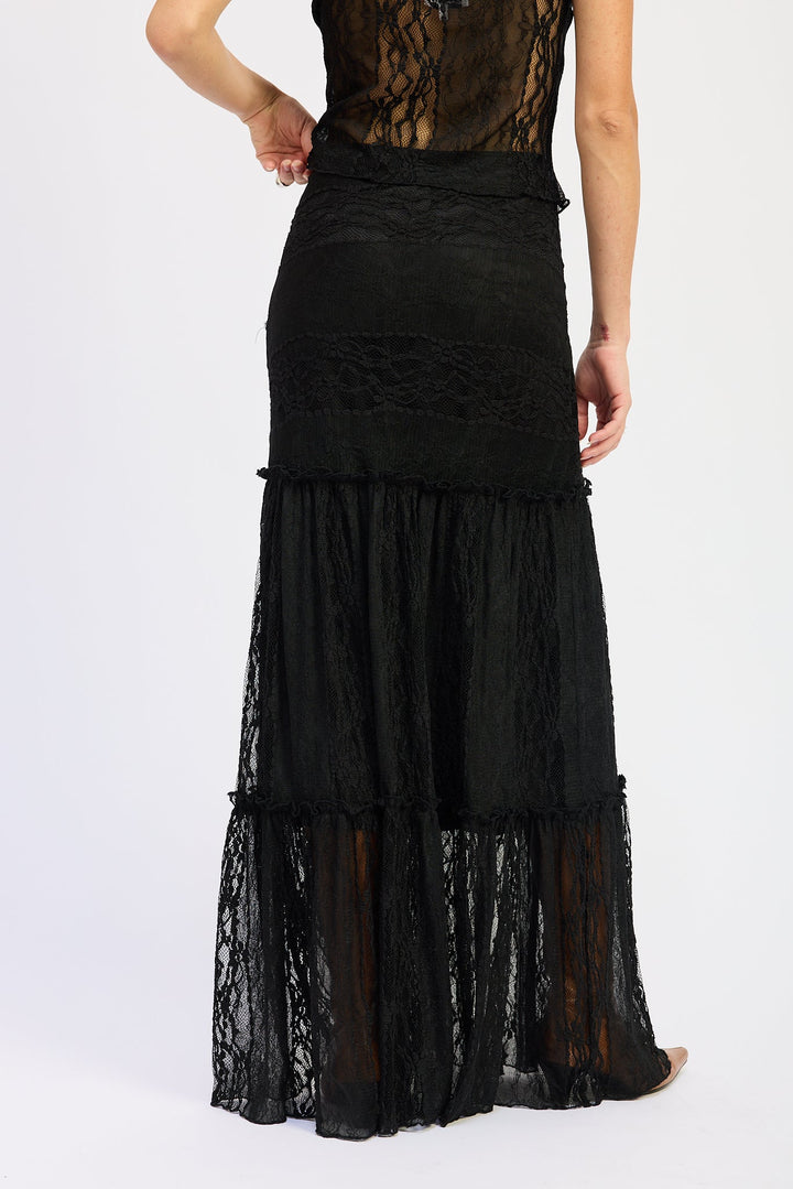 Black Zara Maxi Skirt