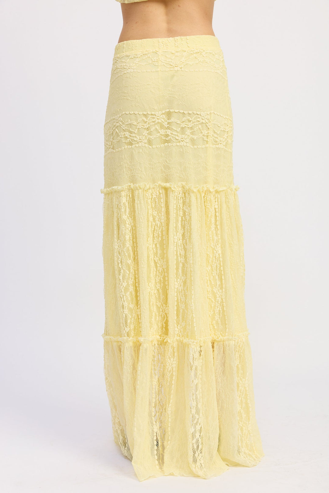 Yellow Zara Maxi Skirt