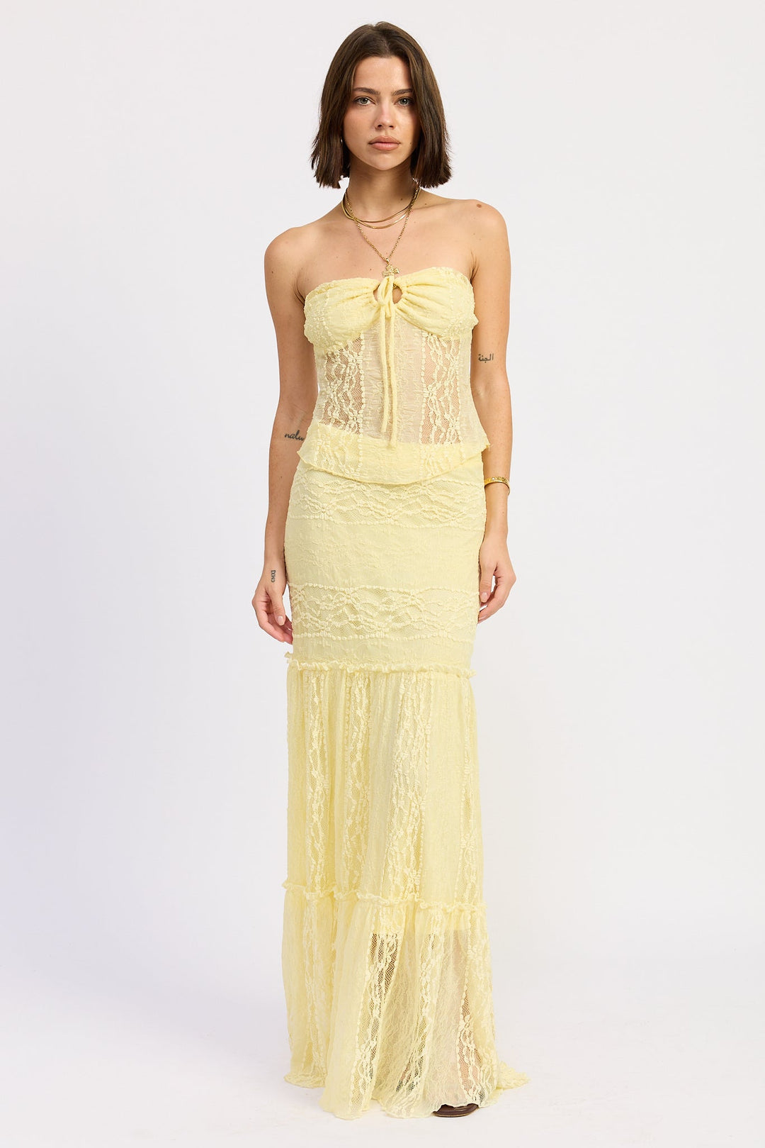 Baby Blue Zara Maxi Skirt