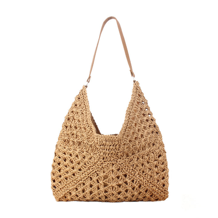 Dahlia Woven Straw Shoulder Bag 1