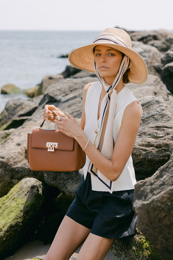 Brown MKF Collection By Mia K Hadley Shoulder Bag And Set