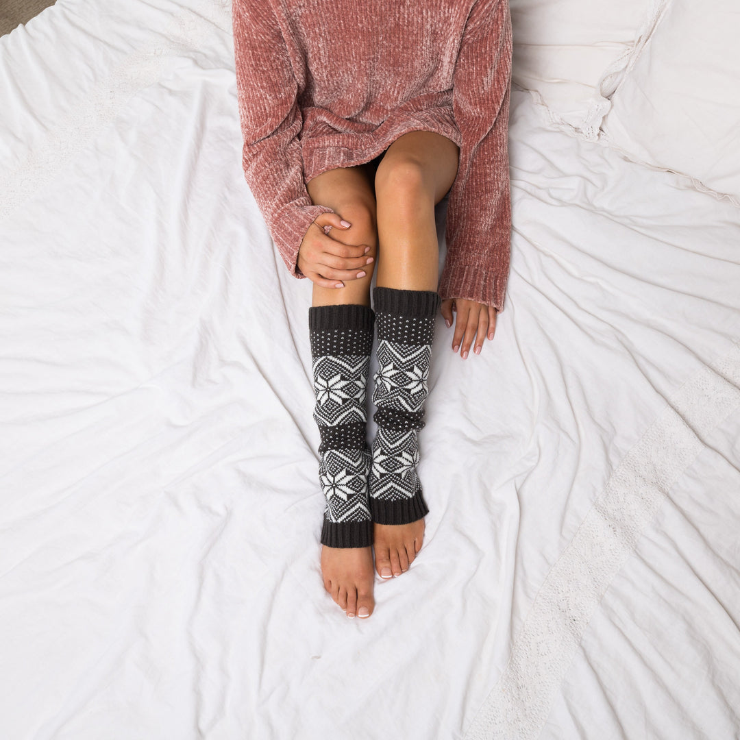 Alpine Snowflake Legwarmer