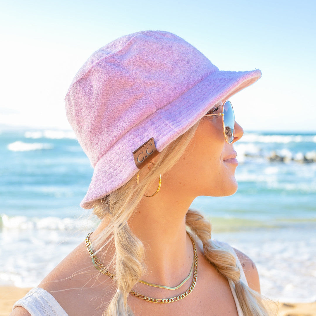 Mint C C® Terry Cloth Bucket Hat