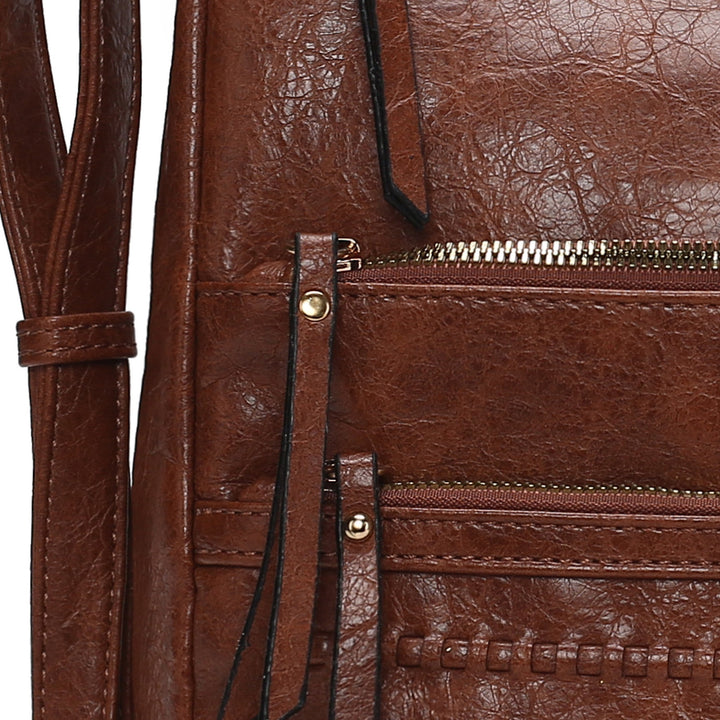 Mauve MKF Collection By Mia K Alia Shoulder Bag