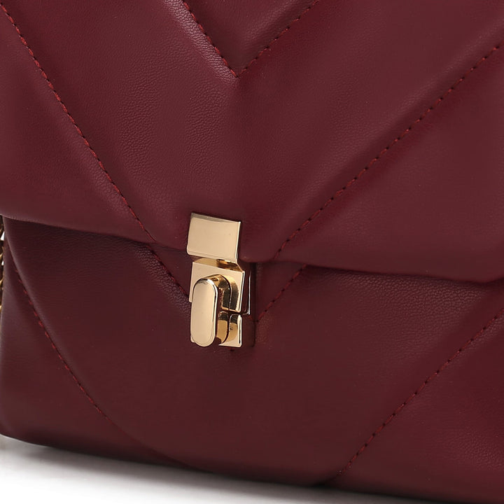 Pewter MKF Collection By Mia K Ellie Crossbody Bag