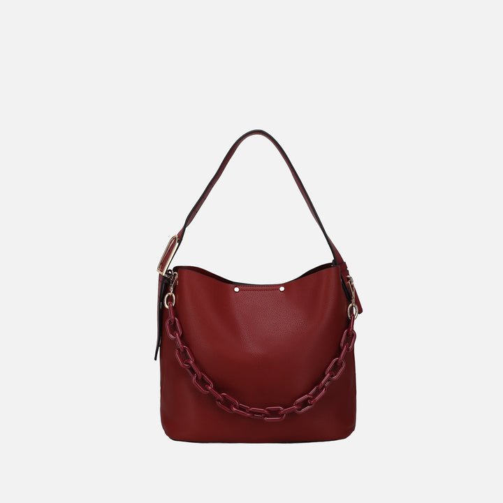 Charcoal Grey MKF Collection By Mia K Chelsea Hobo Bag