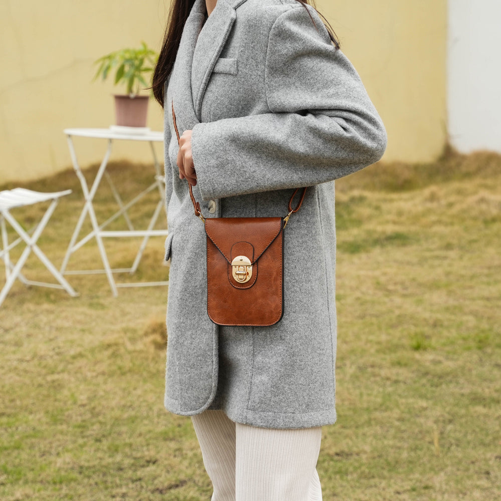 Coffee MKF Collection By Mia K Havana Ii Phone Crossbody Bag