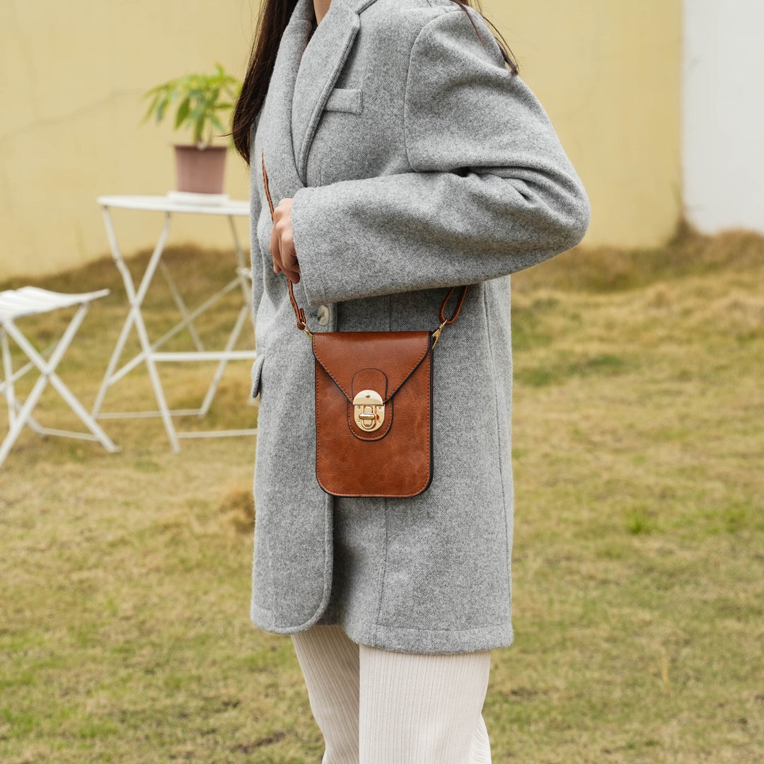 Coffee MKF Collection By Mia K Havana Ii Phone Crossbody Bag