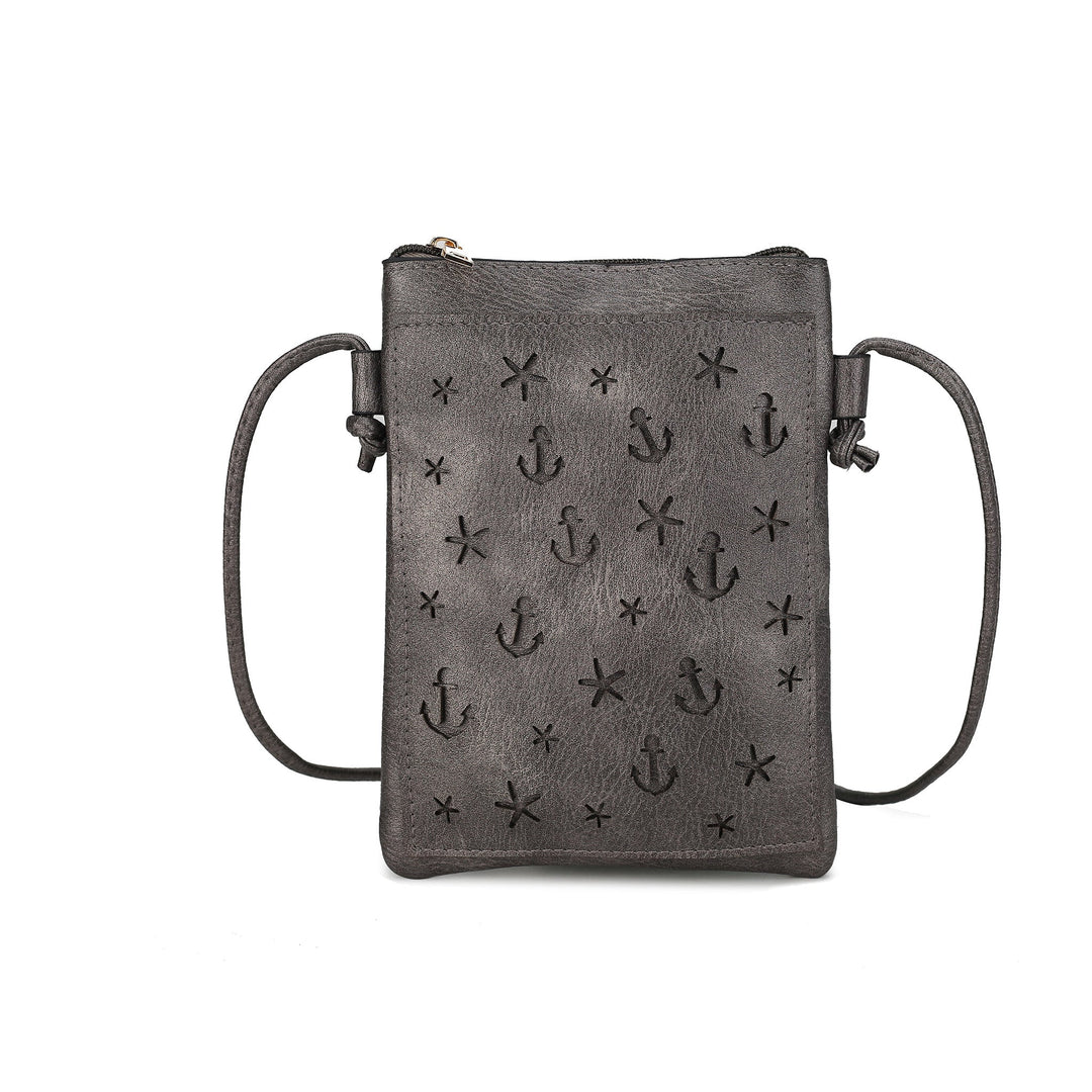 Blue MKF Collection By Mia K Lyra Crossbody Bag