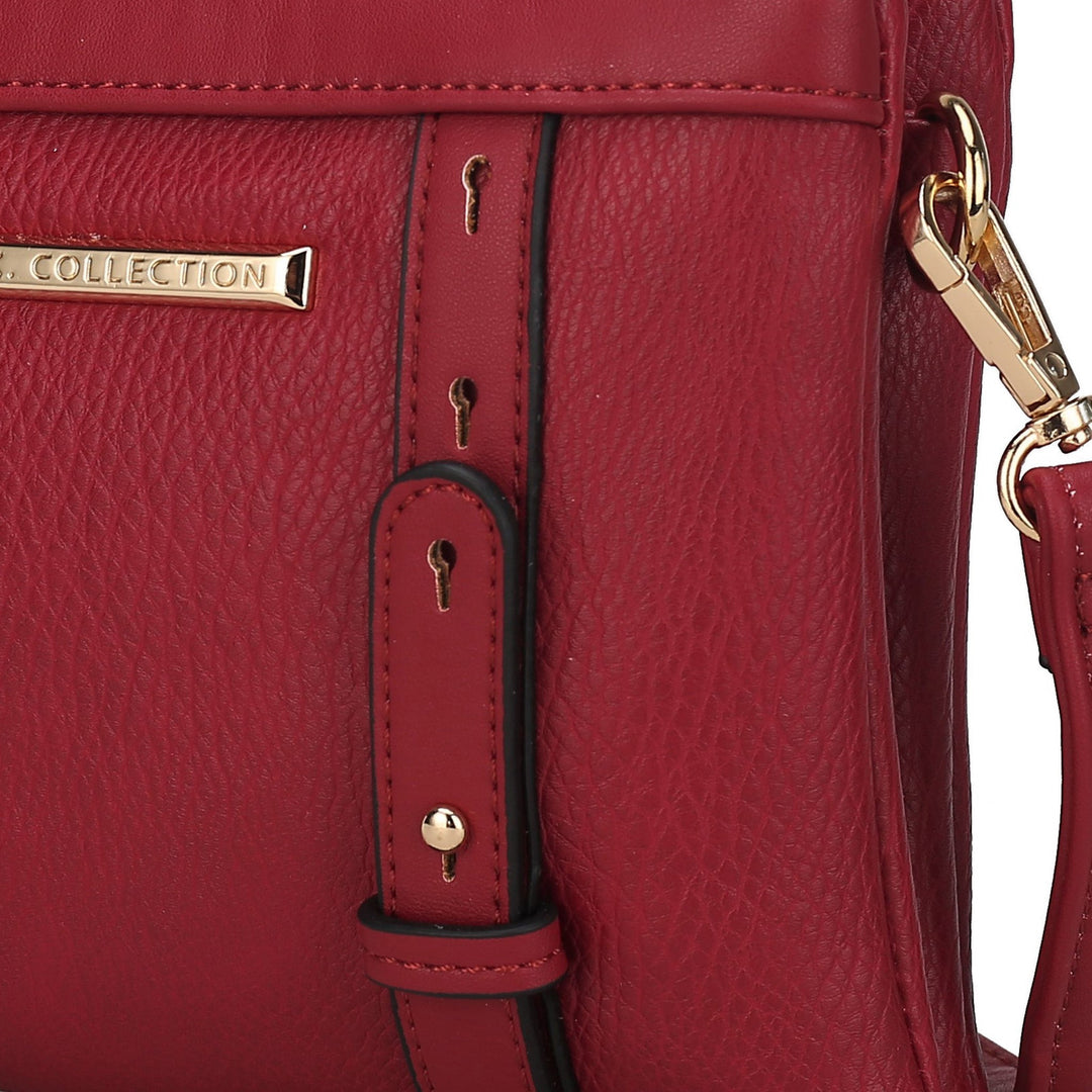 Charcoal Grey MKF Collection By Mia K Elsie Crossbody Bag