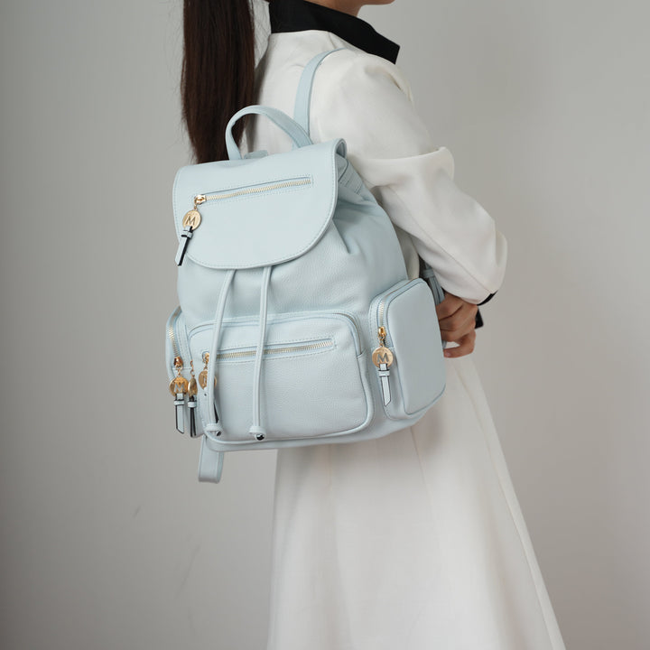 Brown MKF Collection By Mia K Ivanna Oversized Backpack