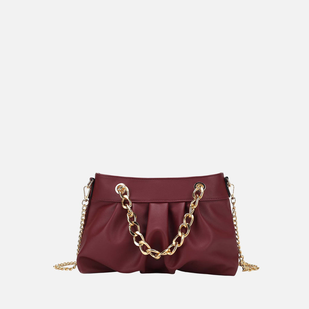Pewter MKF Collection By Mia K Marvila Shoulder Bag