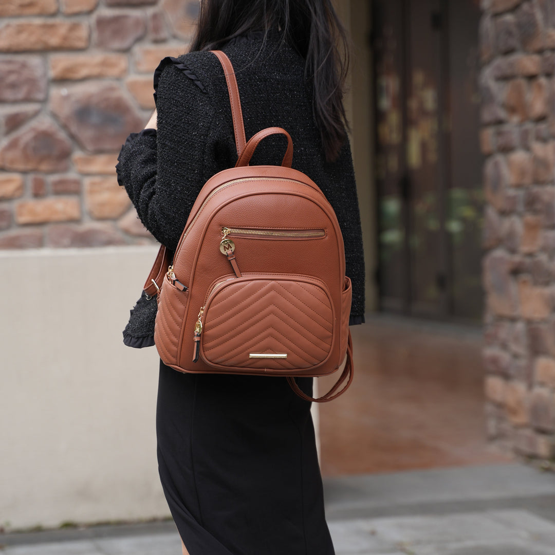 Denim Blue MKF Collection By Mia K Romana Backpack