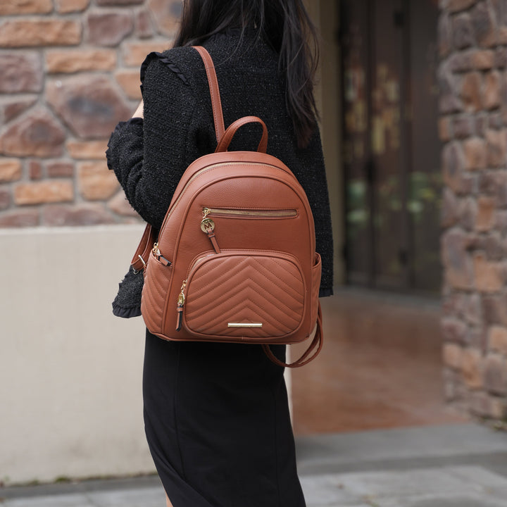 Denim Blue MKF Collection By Mia K Romana Backpack