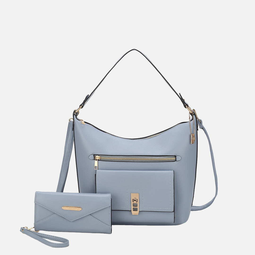 MKF Collection By Mia K Clara Shoulder Bag And Set
