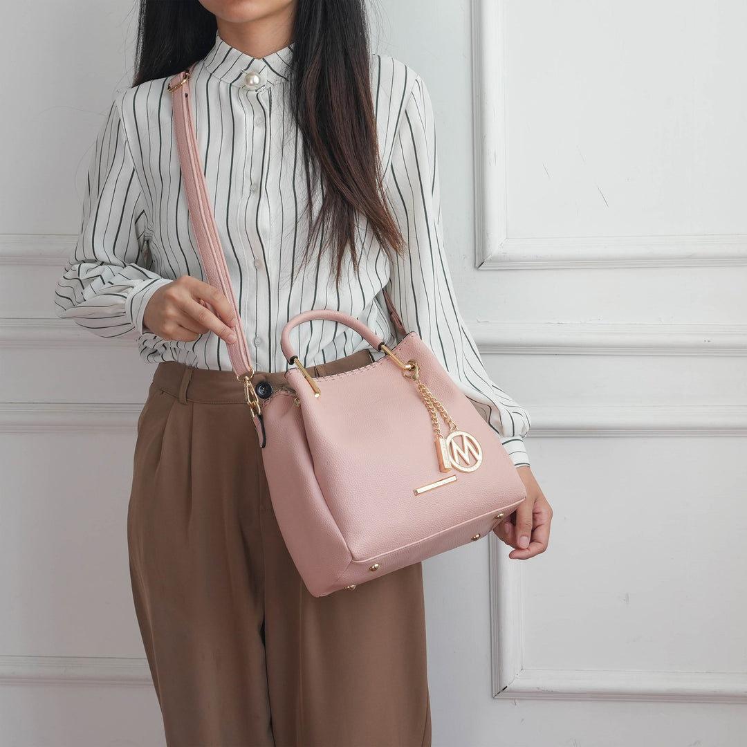 Taupe MKF Collection By Mia K Isidora Bag