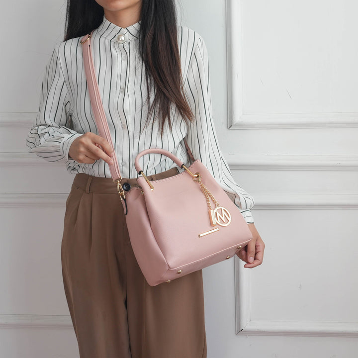 Taupe MKF Collection By Mia K Isidora Bag
