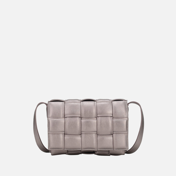 MKF Collection By Mia K Ginger Woven Shoulder Bag