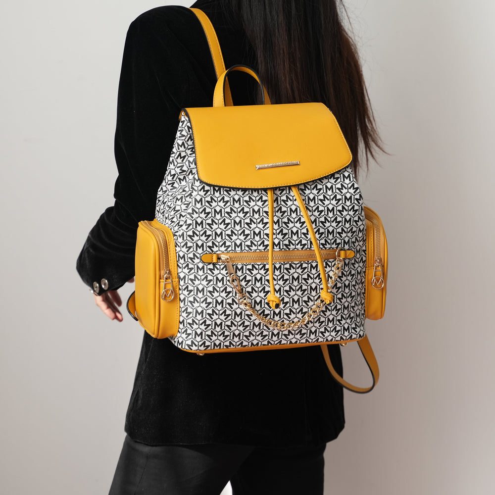 Mustard MKF Collection By Mia K Issah Backpack