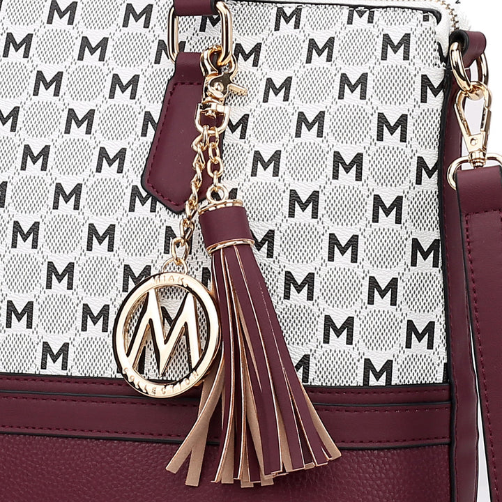 Golden Poppy MKF Collection By Mia K Saylor Tote Bag And Wallet Set