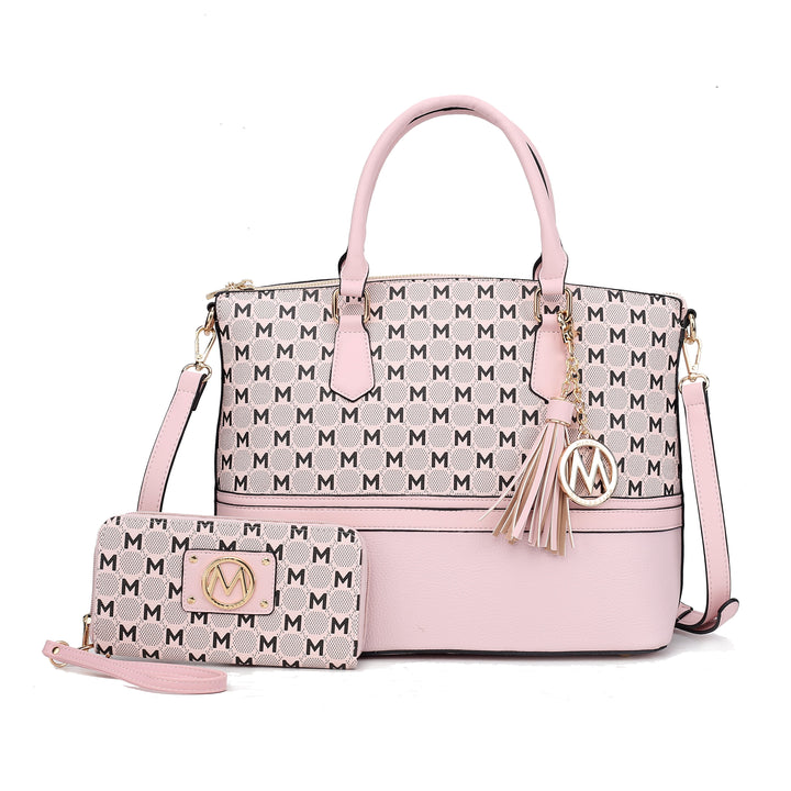 MKF Collection By Mia K Saylor Tote Bag And Wallet Set
