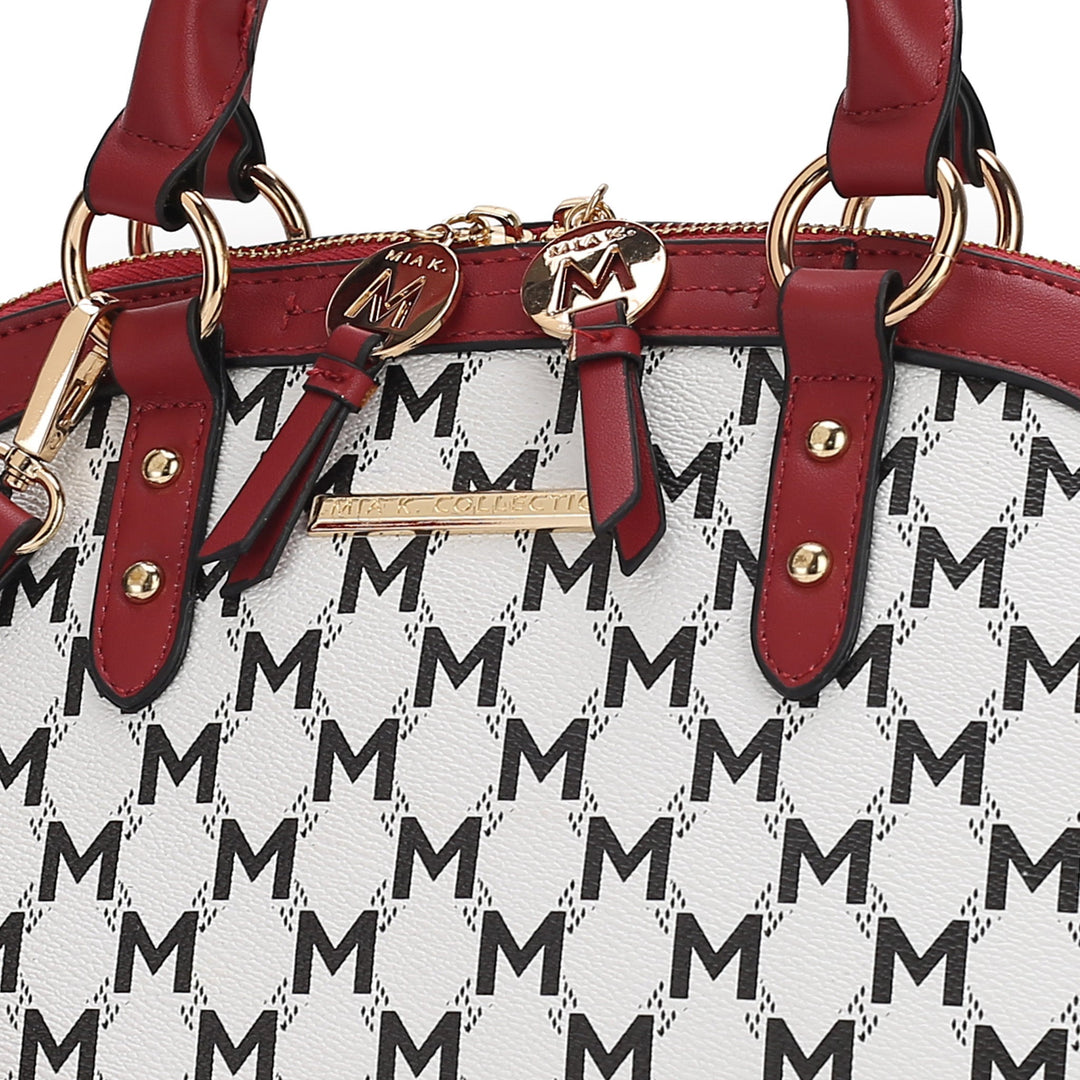 Denim Blue MKF Collection By Mia K Frida Shoulder Bag And Set