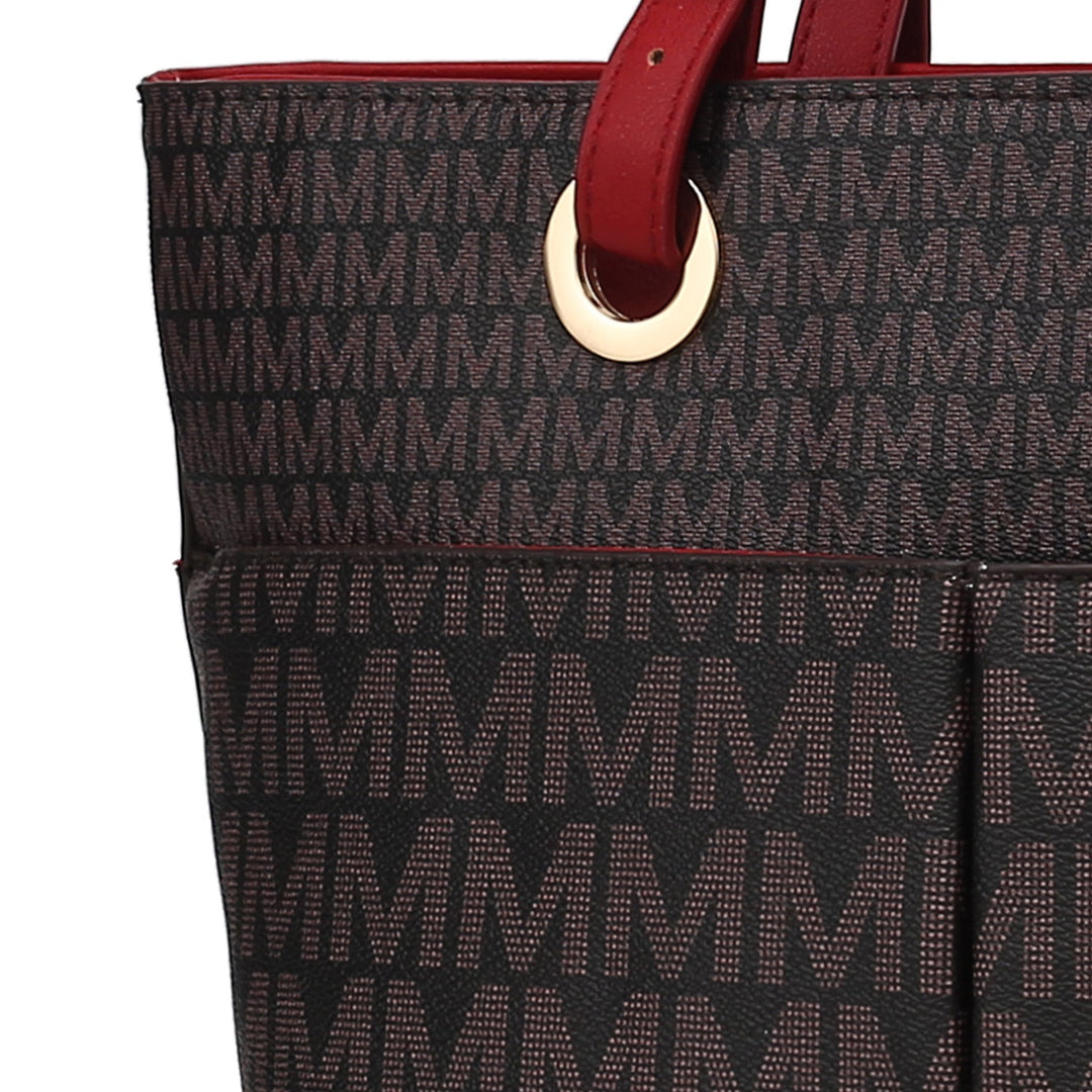 Midnight Blue MKF Collection By Mia K Lori Signature Tote Bag
