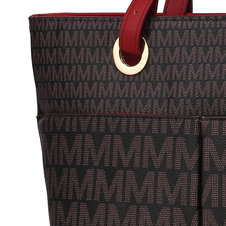 Midnight Blue MKF Collection By Mia K Lori Signature Tote Bag