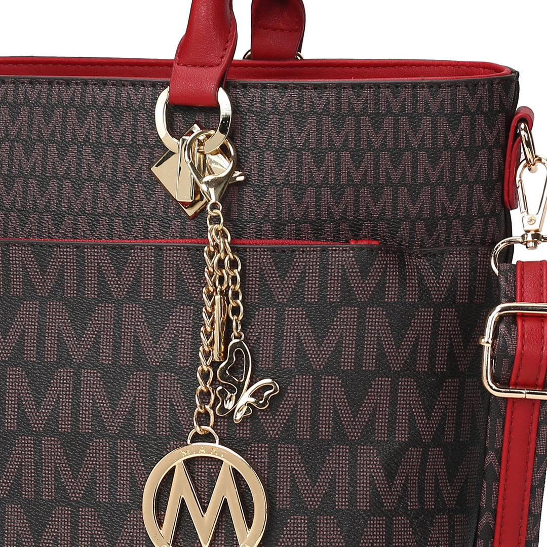 Midnight Blue MKF Collection By Mia K Yonah Signature Tote Bag