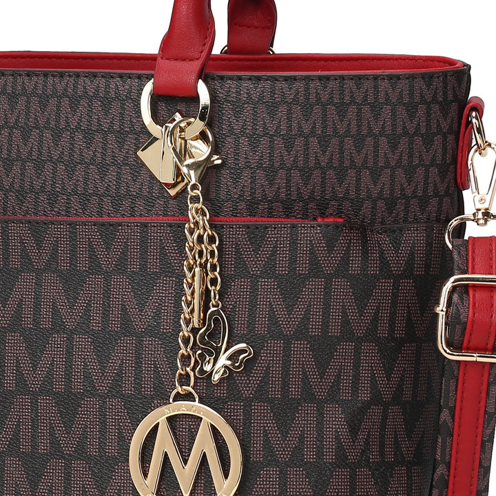 Midnight Blue MKF Collection By Mia K Yonah Signature Tote Bag