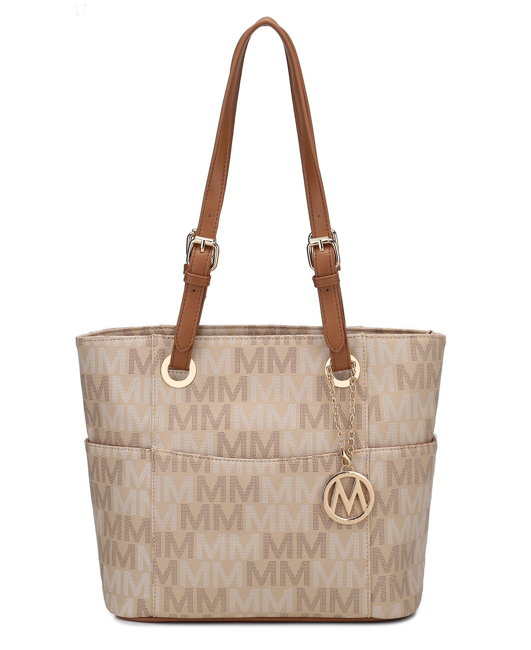 Black MKF Collection By Mia K Cavalli Signature Tote Bag