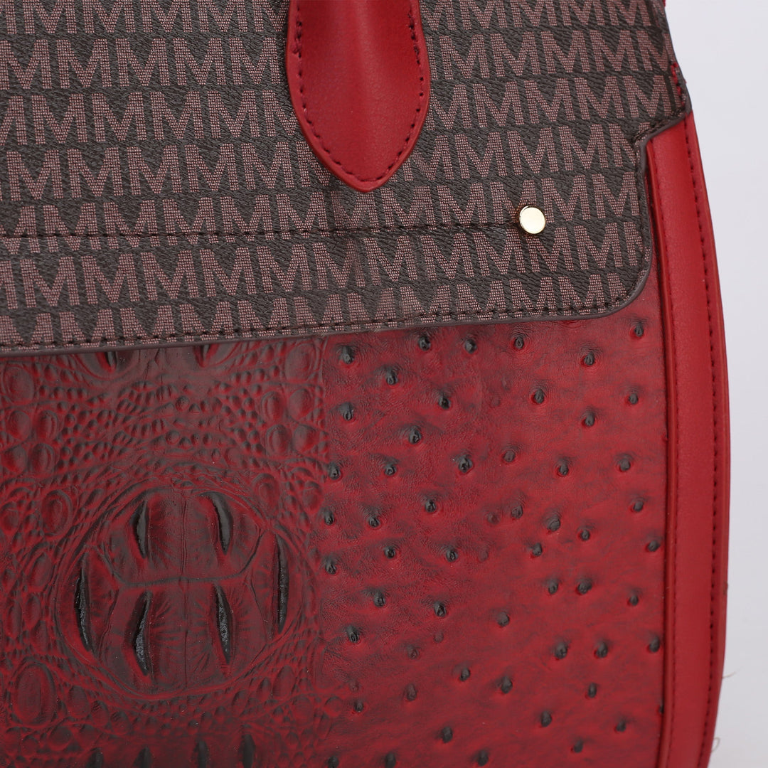 Brown MKF Collection By Mia K Reidy Signature Tote Bag