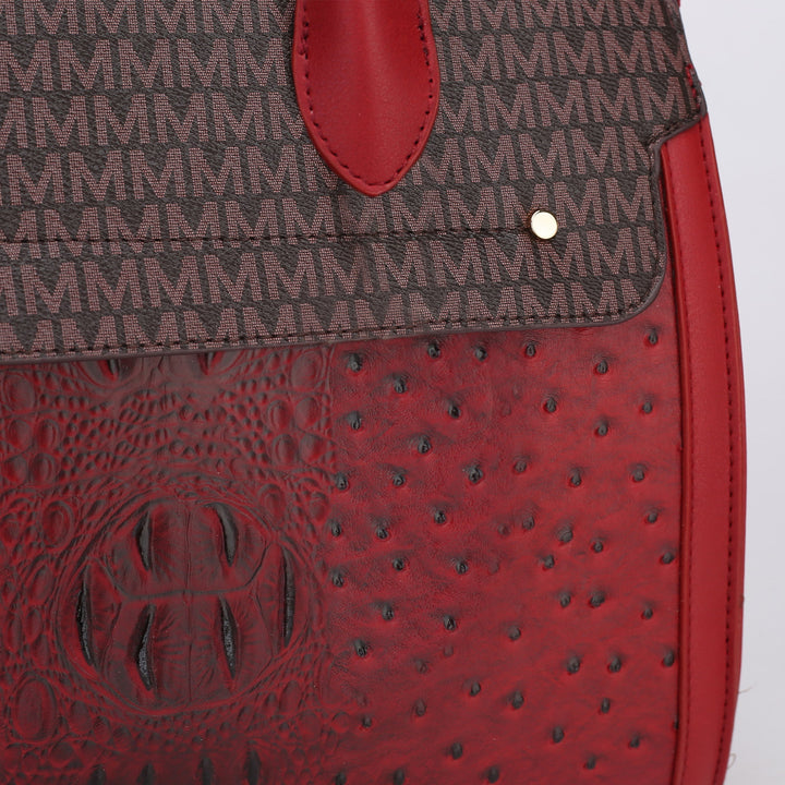 Brown MKF Collection By Mia K Reidy Signature Tote Bag