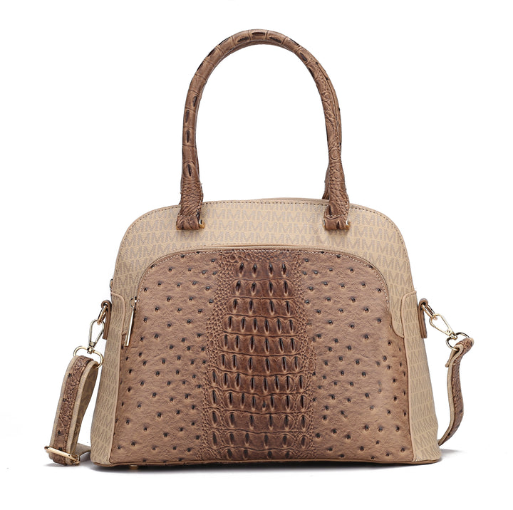 Red MKF Collection By Mia K Fiona Signature Tote Bag